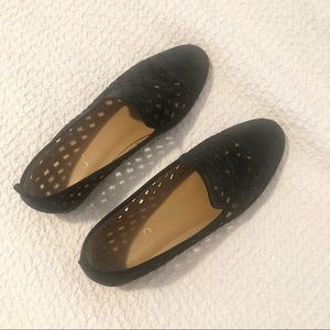 Black Loafers Cut Out